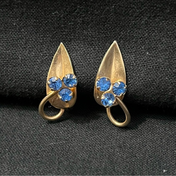 Vintage Screwback Earrings - Picture 1 of 10
